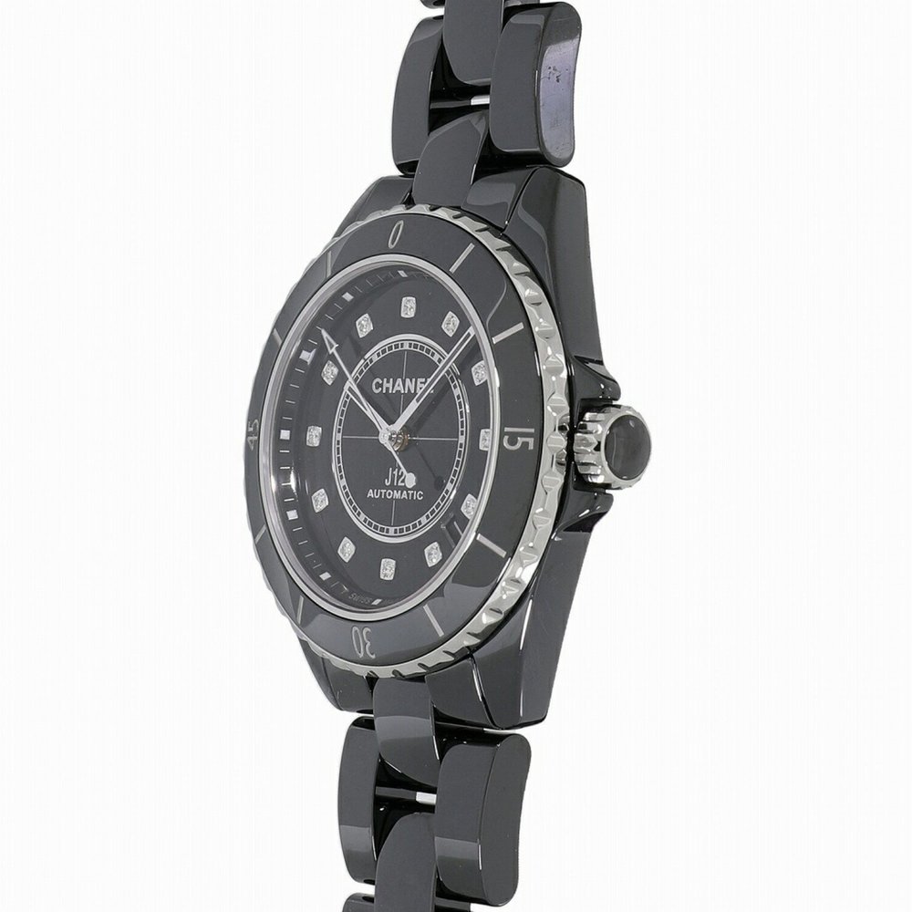 Chanel J12 Black Ceramic 38mm H5702 Unisex Watch - Picture 2 of 7